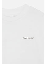 WON HUNDRED Italic Logo T-Shirt - White – afbeelding 3