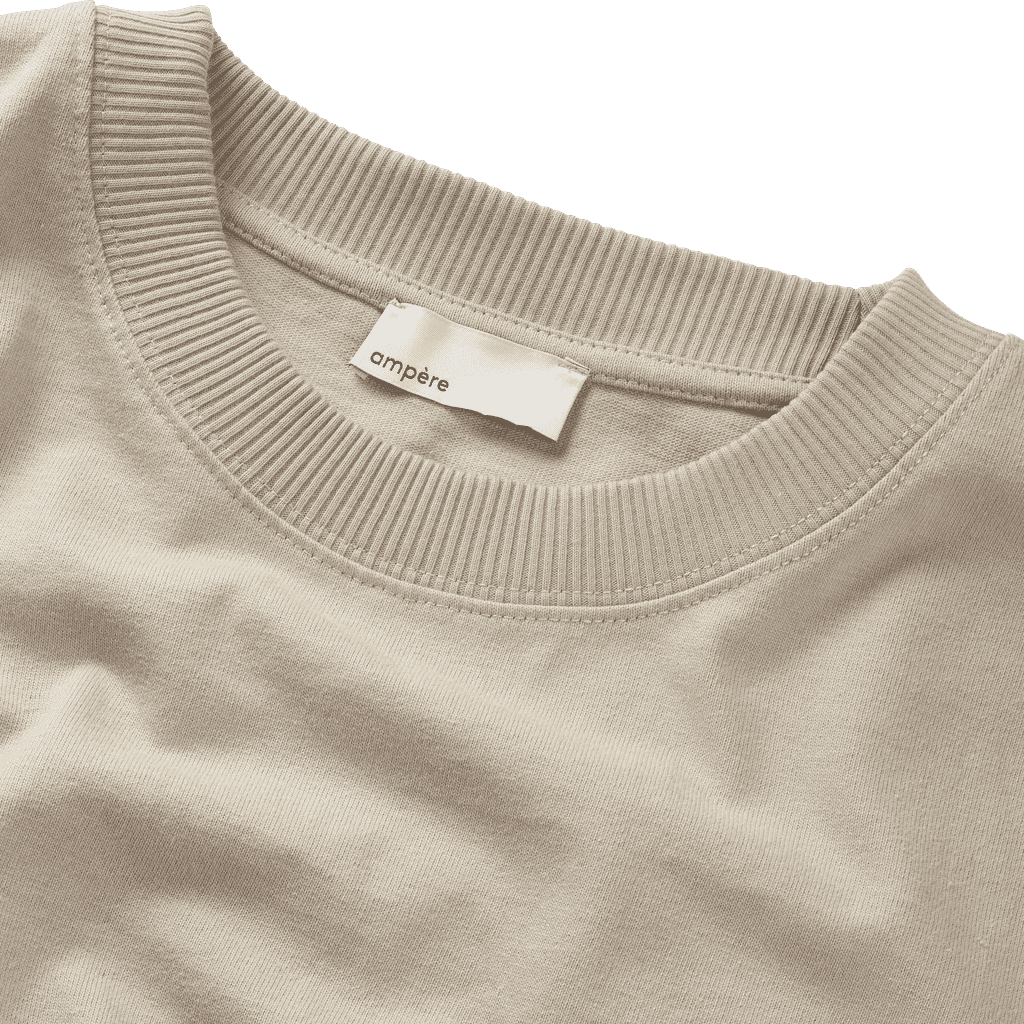 AMPÈRE Regular Tee Dry Jersey - Abbey Stone