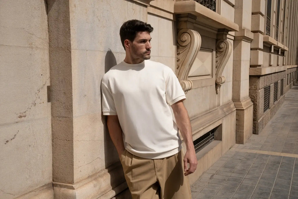 CLUB 24 Freedom Fit Tee - White Smoke