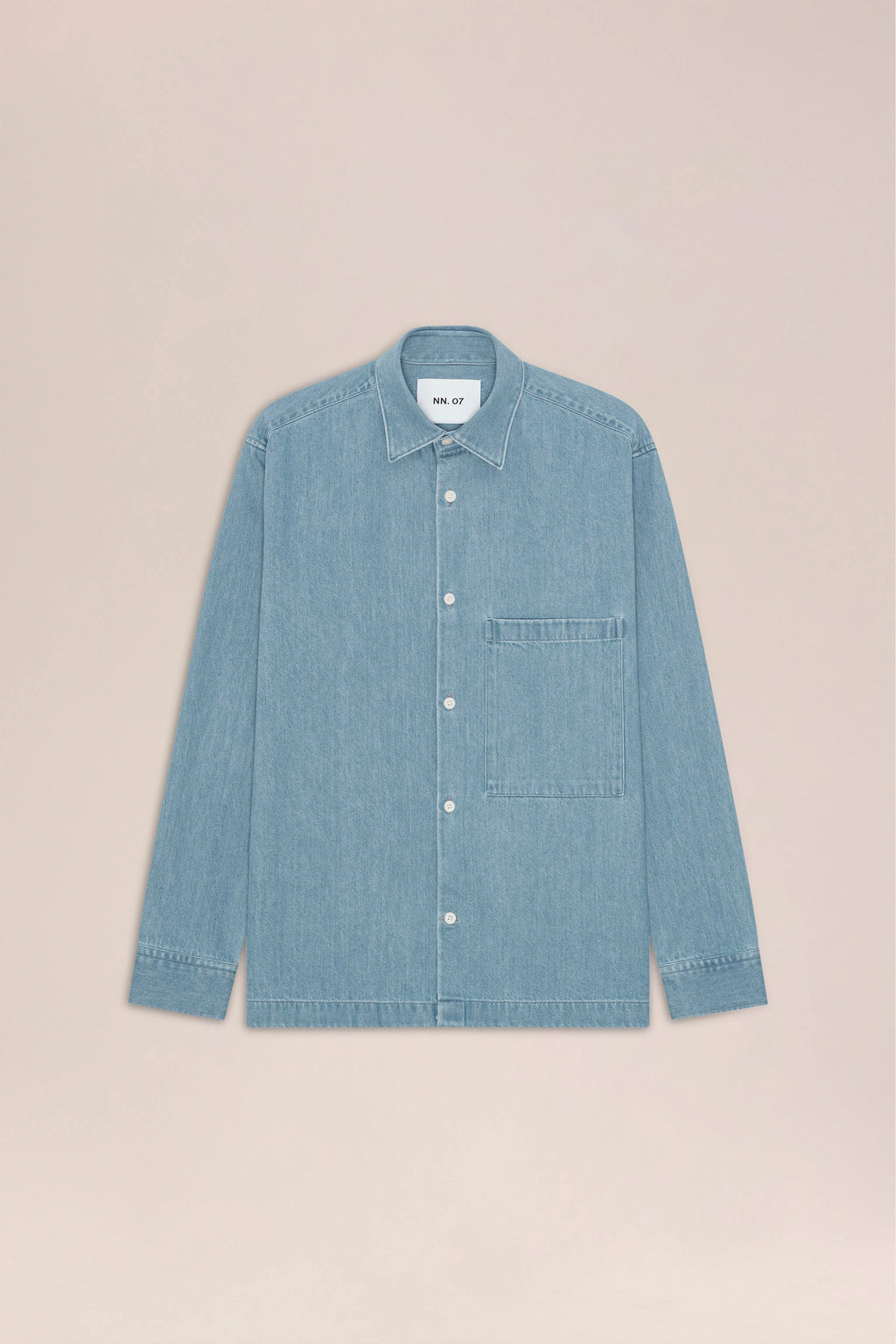 NN.07 Freddy Shirt – Blue Denim