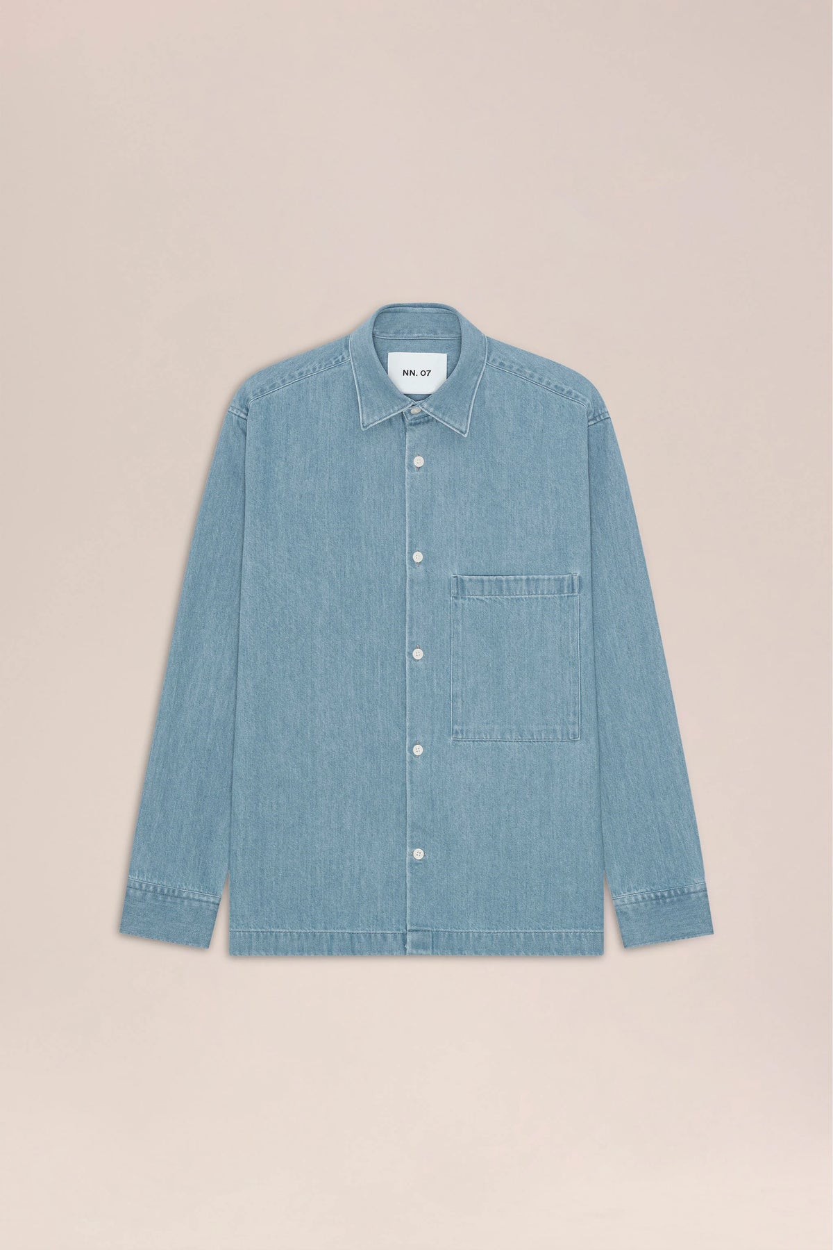 NN.07 Freddy Shirt – Blue Denim