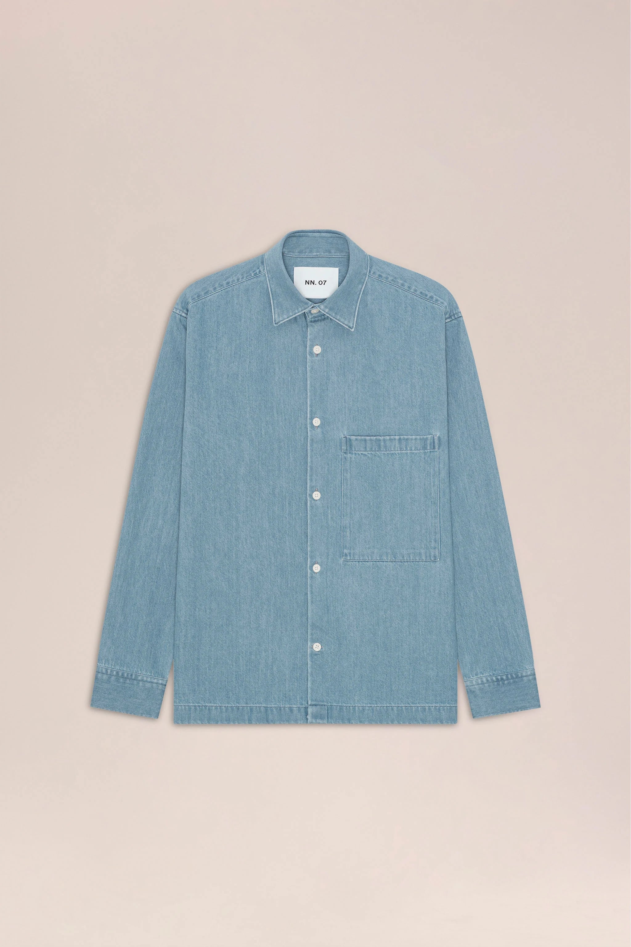 NN.07 Freddy Shirt – Blue Denim