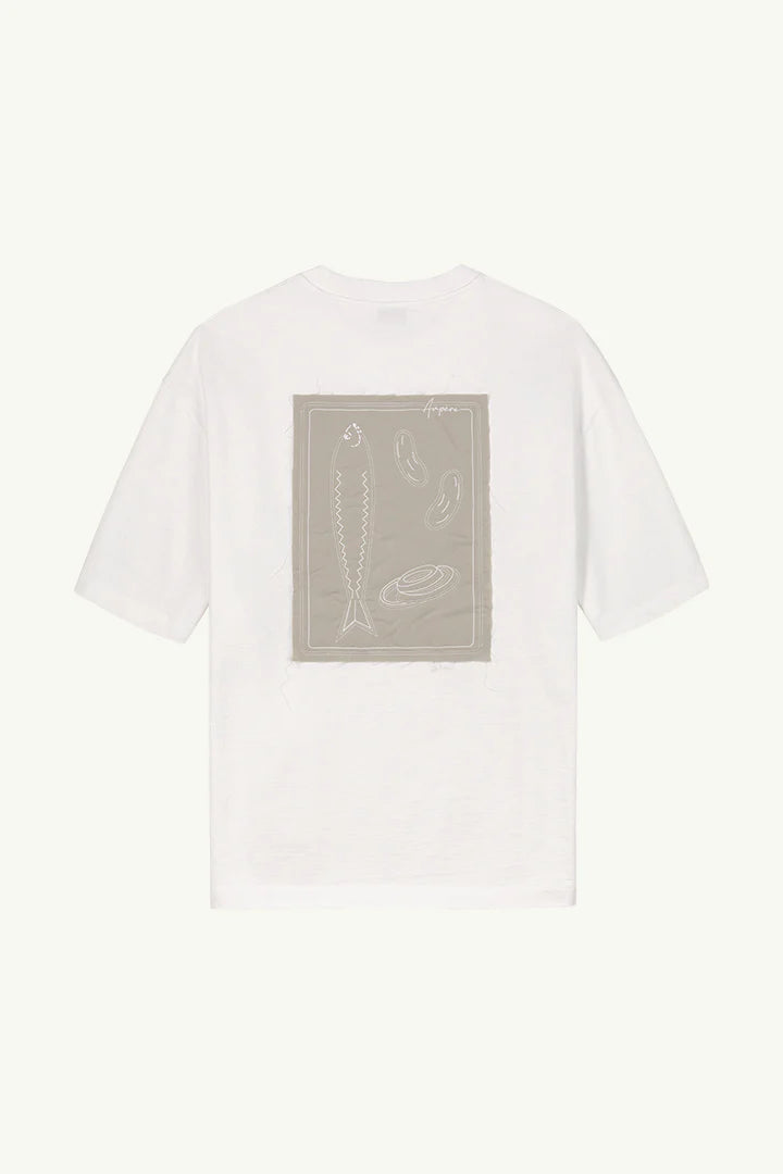 AMPÈRE August Dry Jersey OE Tee – White