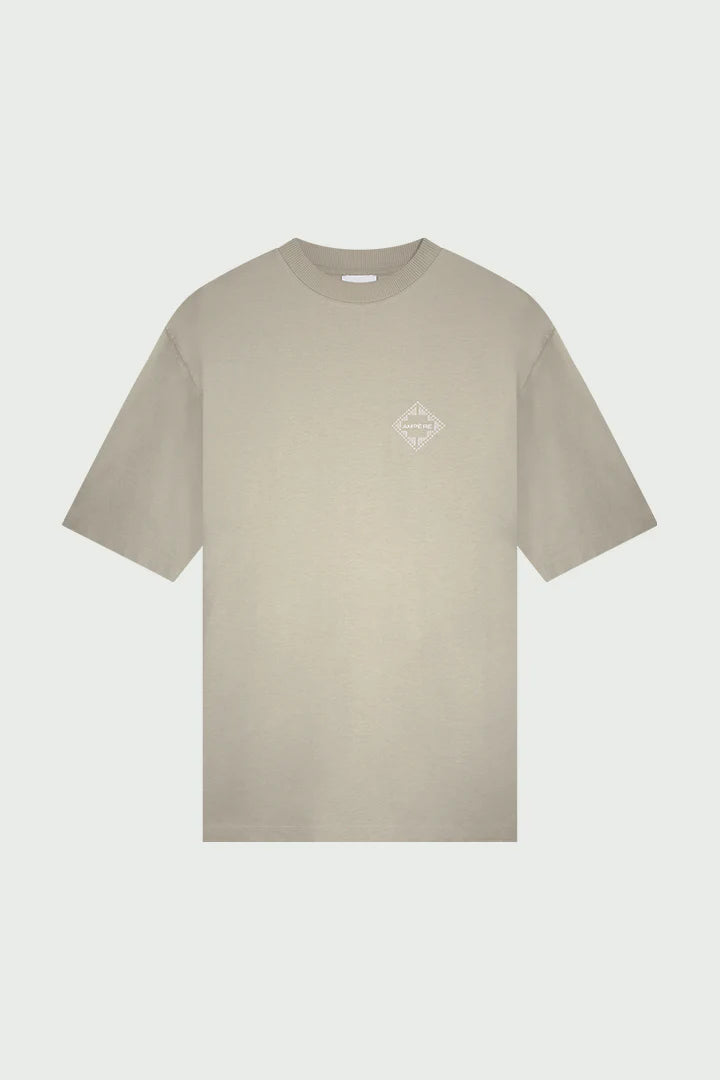 AMPÈRE August Dry Jersey OE Tee – Abbey Stone