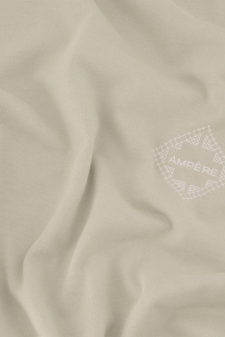 AMPÈRE August Dry Jersey OE Tee – Abbey Stone