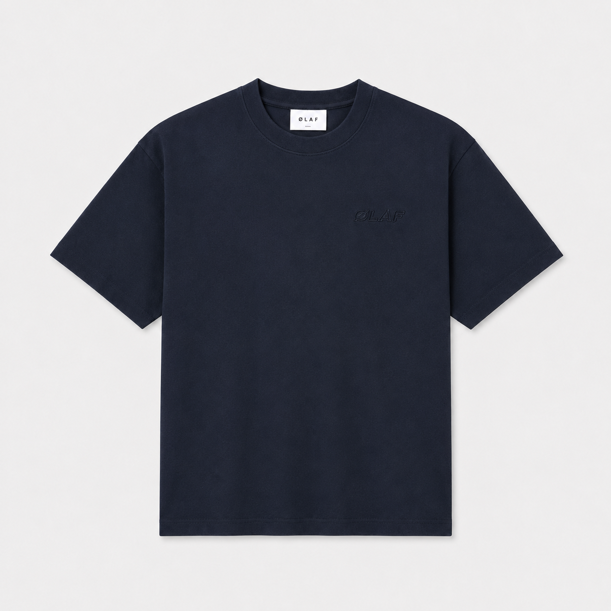 OLAF Heavyweight Studio Tee – Navy