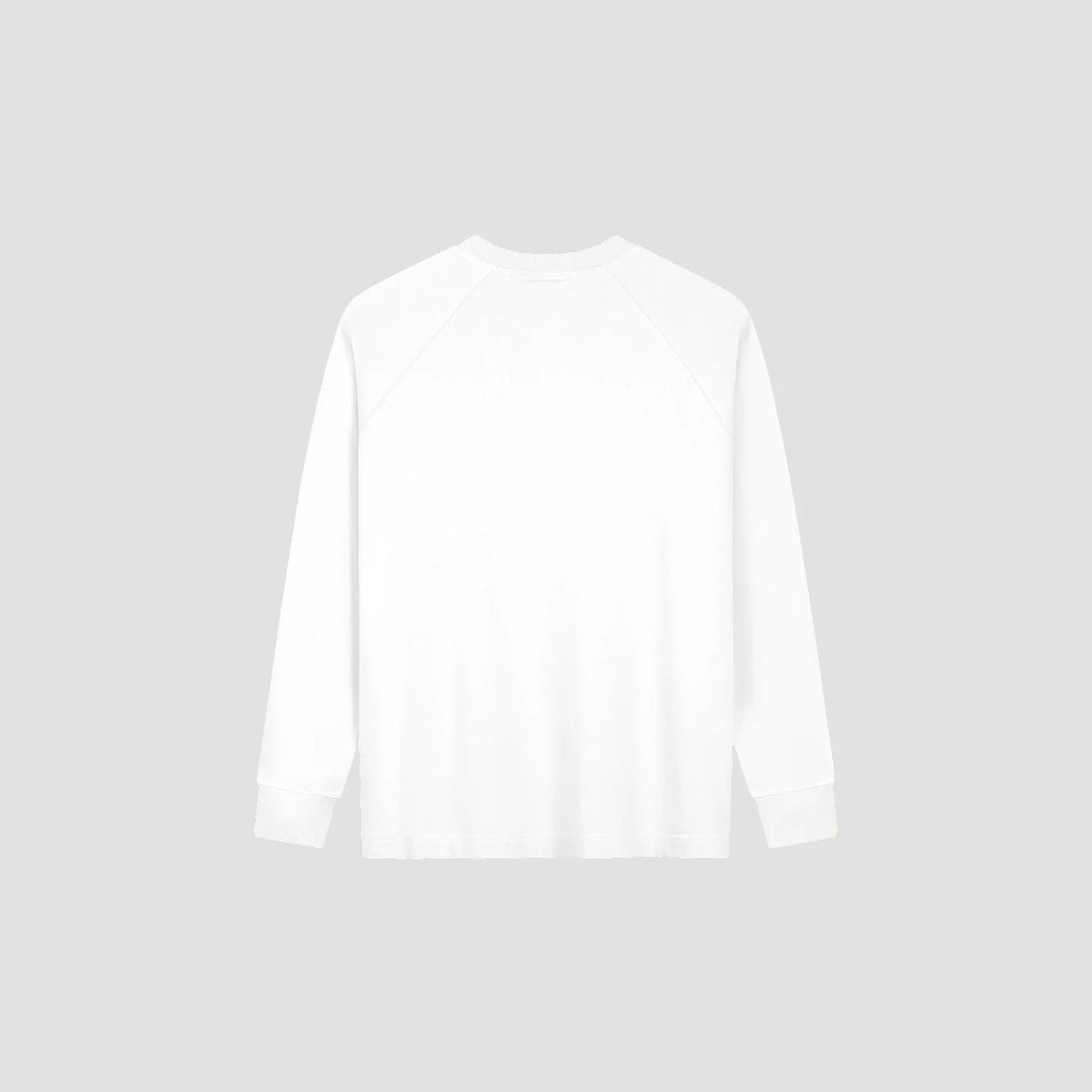 OLAF Signature LS Tee - Optical White – afbeelding 2