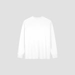 OLAF Signature LS Tee - Optical White – afbeelding 2