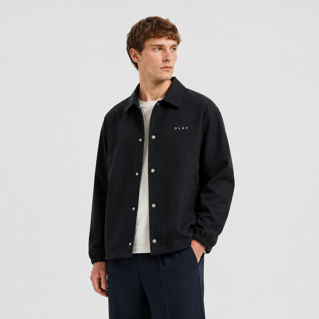 OLAF Coach Jacket – Black
