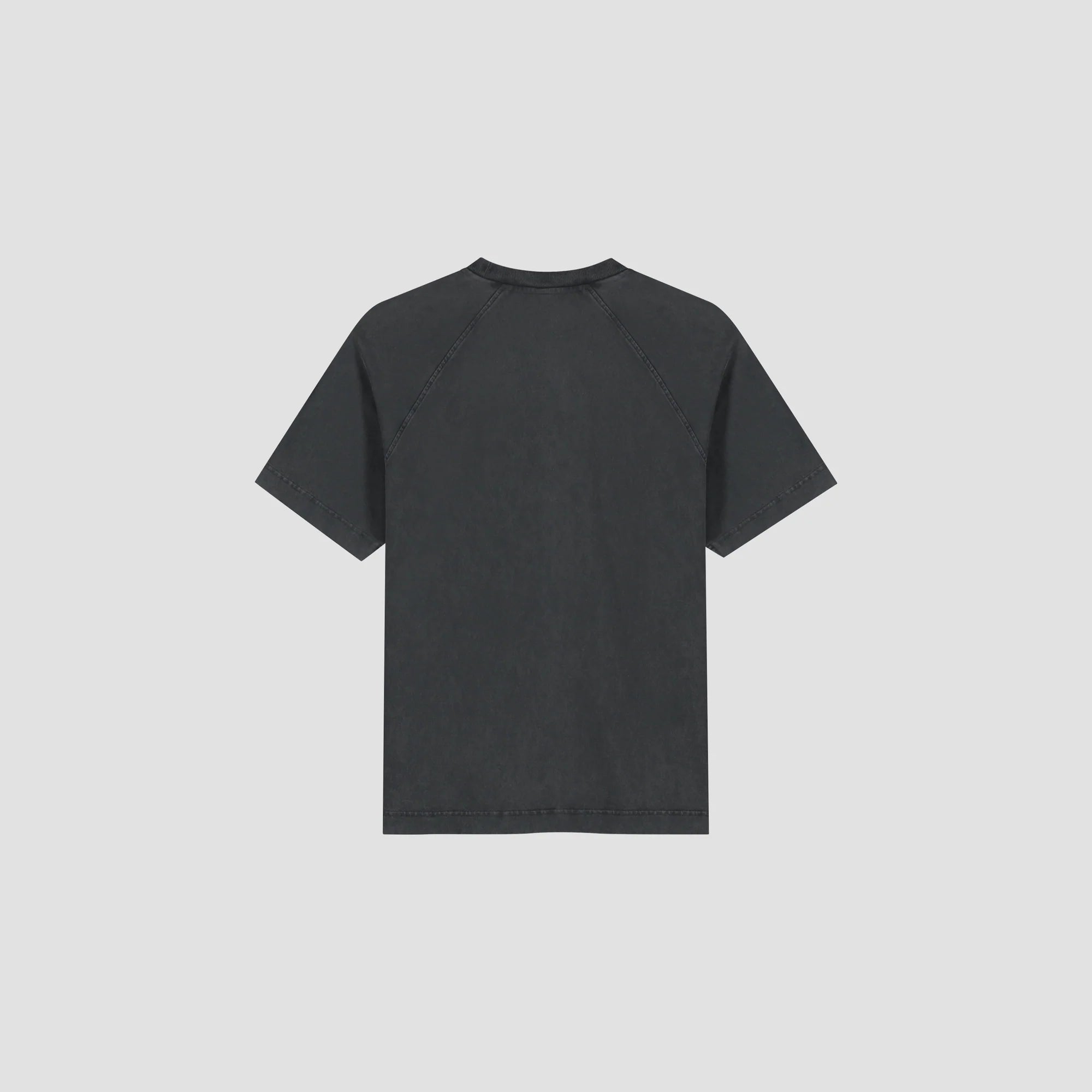 OLAF Washed Signature Tee – Charcoal
