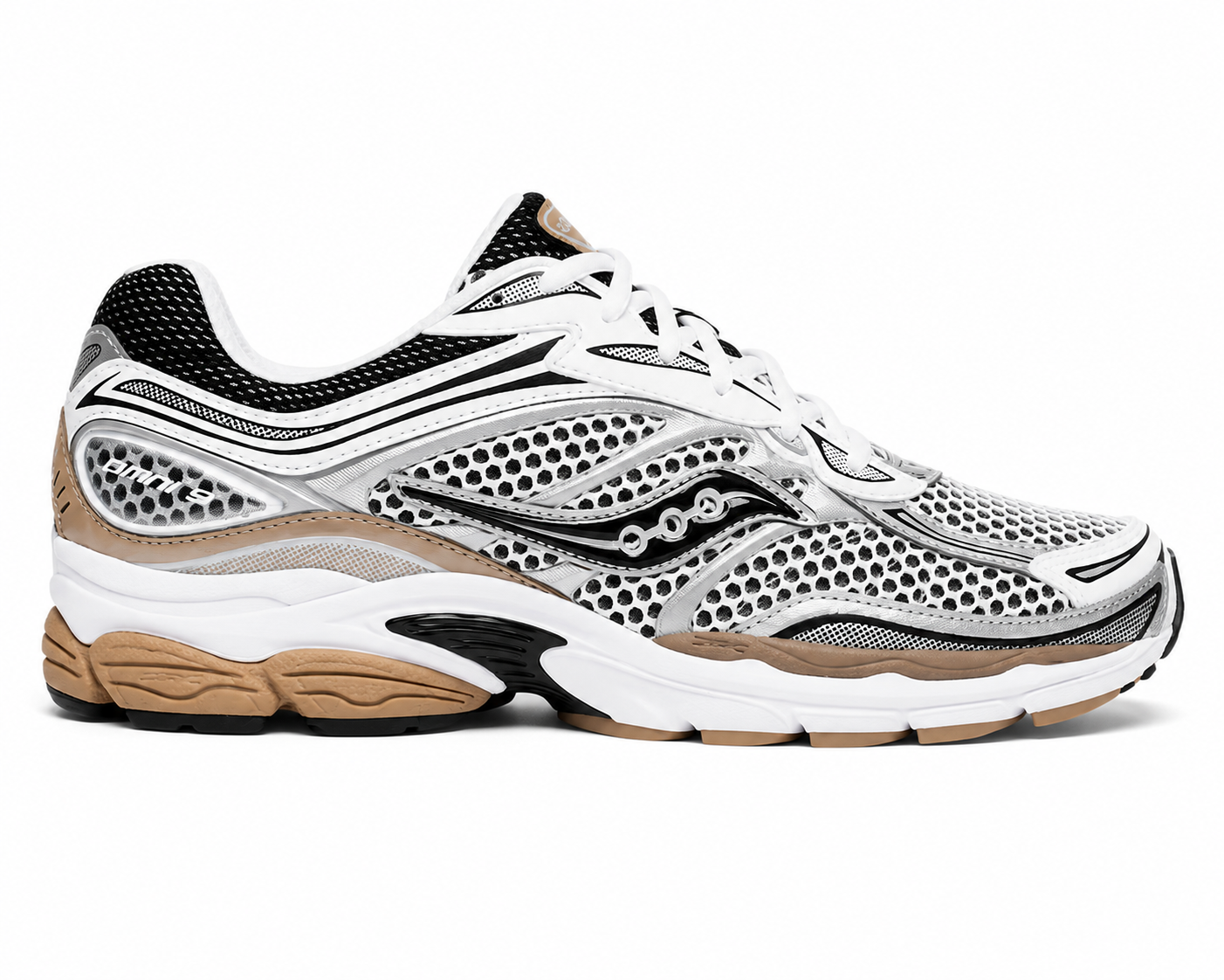 Saucony ProGrid Omni 9 OG – White/Saddle
