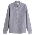 A.P.C. New Greg Stripe Poplin Shirt – False Black