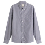 A.P.C. New Greg Stripe Poplin Shirt – False Black