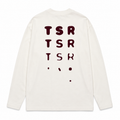 The Savage Report TSR Optic Longsleeve - Off White / Red Mahogany