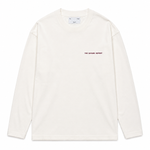 The Savage Report TSR Optic Longsleeve - Off White / Red Mahogany – afbeelding 2