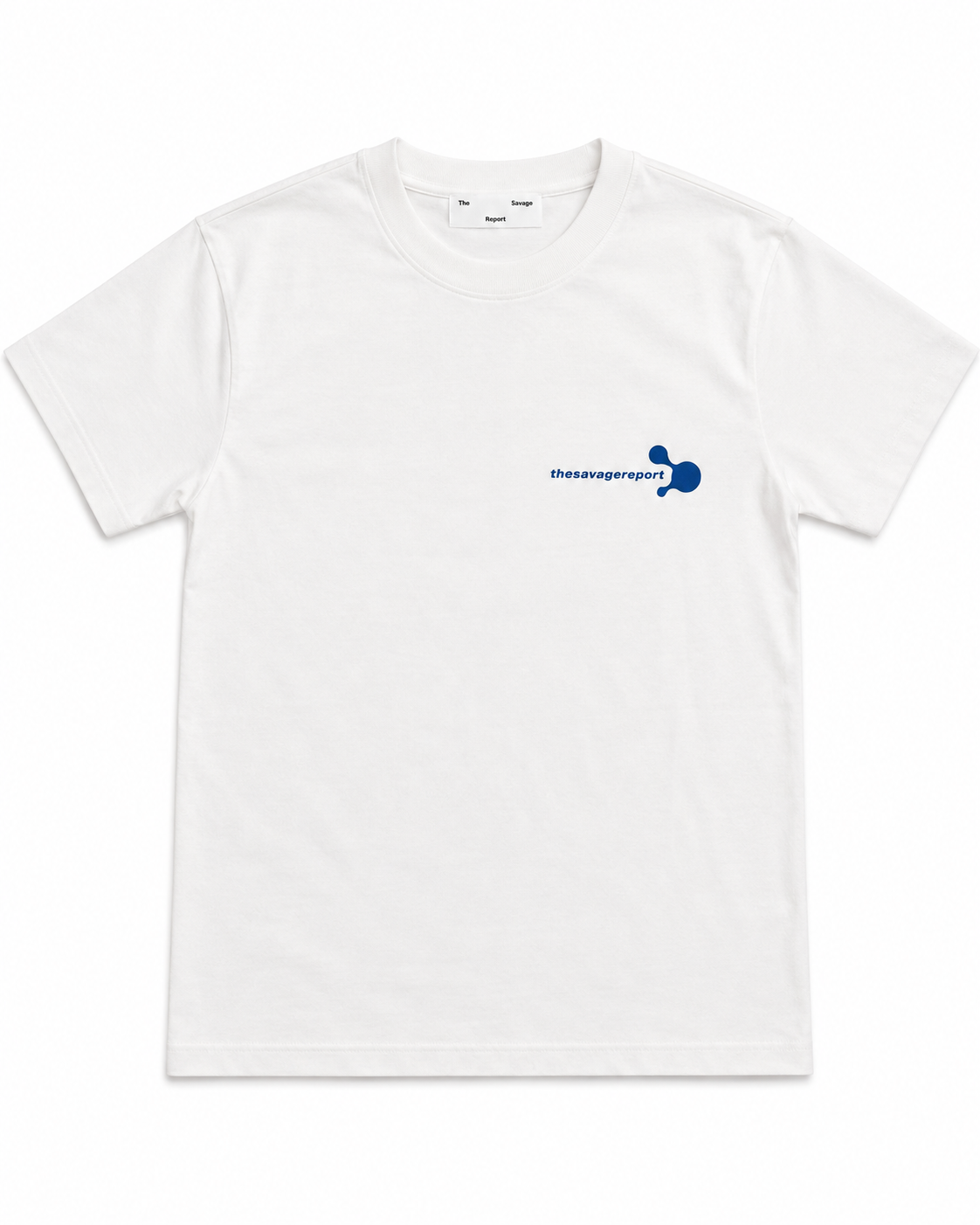 The Savage Report Blob Tee – Off White