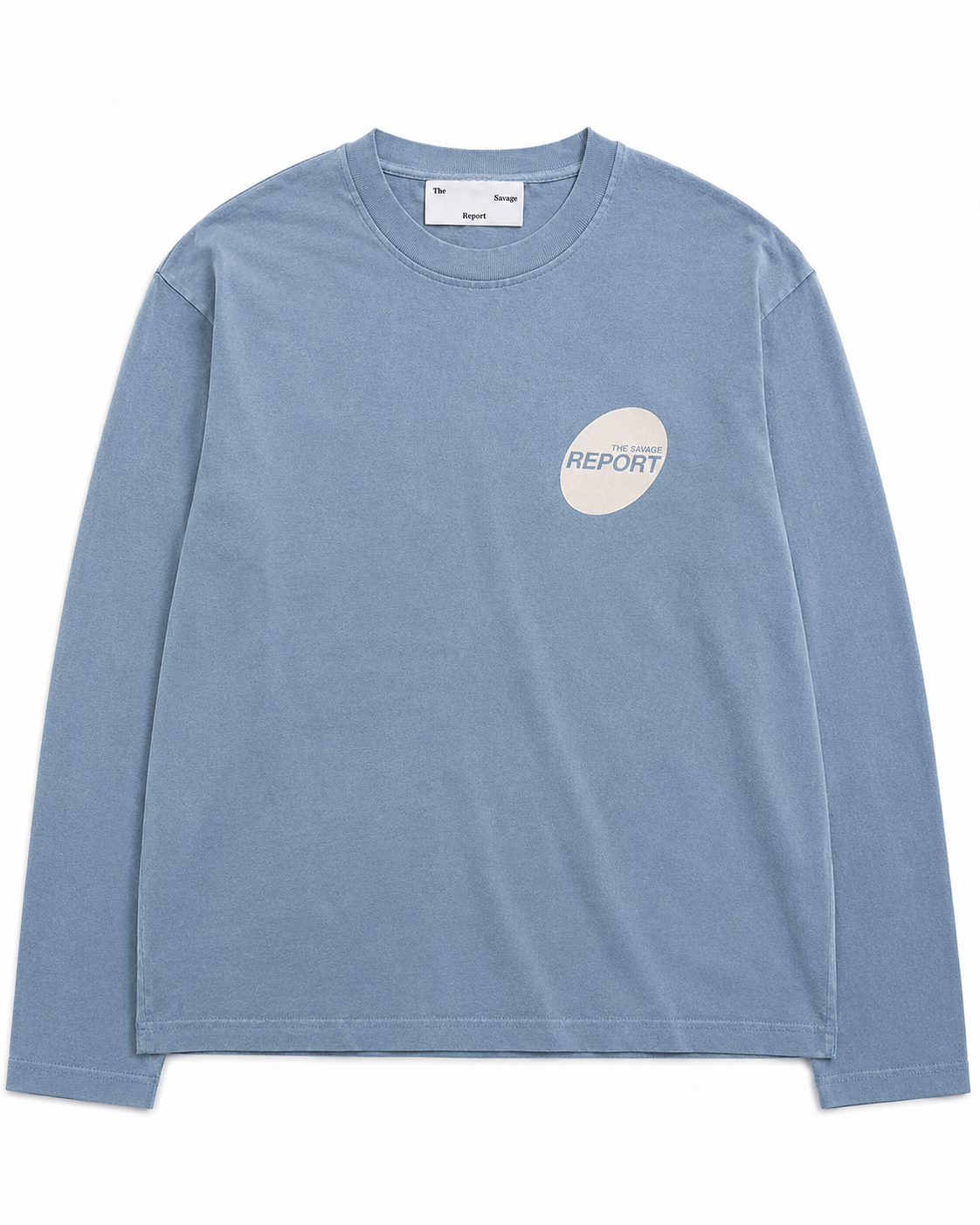 The Savage Report Report Longsleeve – Forever Blue
