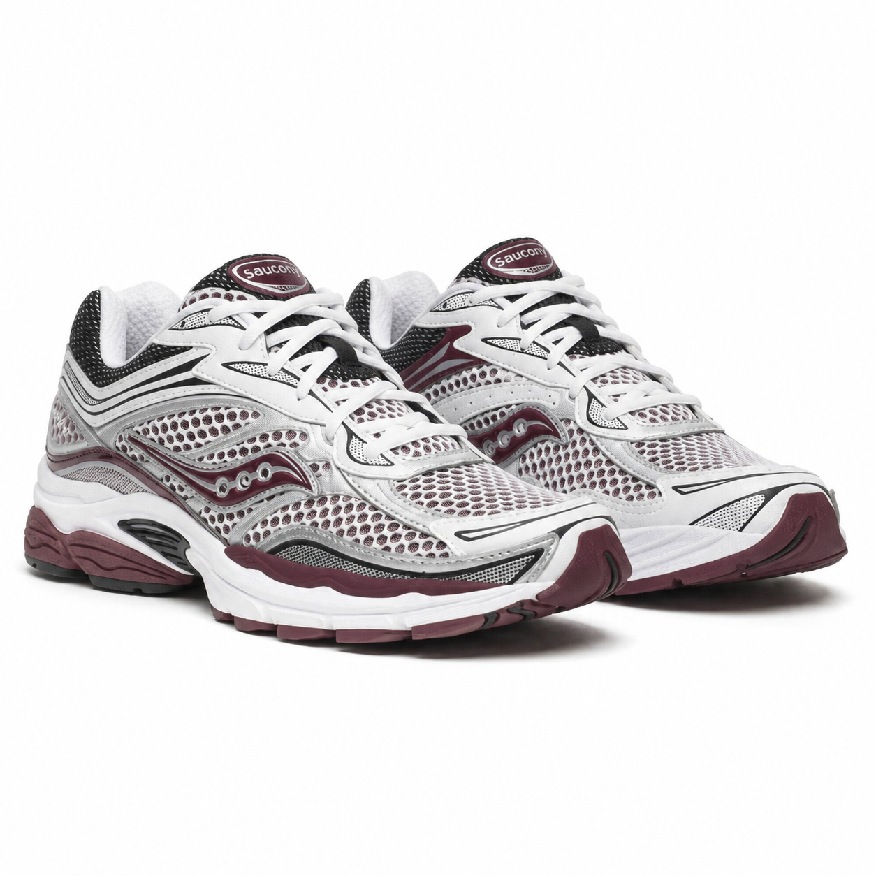 Saucony ProGrid Omni 9 OG – White/Maroon