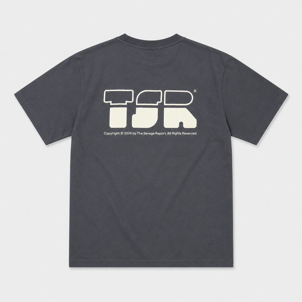 The Savage Report TSR Logo Tee – Iron Gate