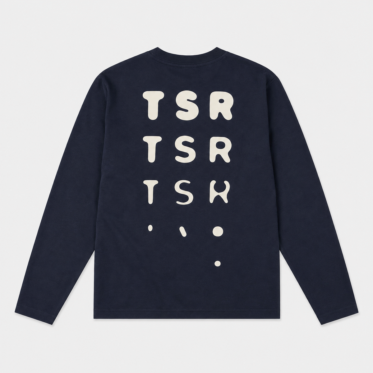 The Savage Report TSR Optic Longsleeve – Navy / Off White