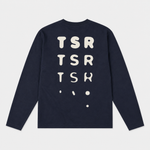 The Savage Report TSR Optic Longsleeve – Navy / Off White