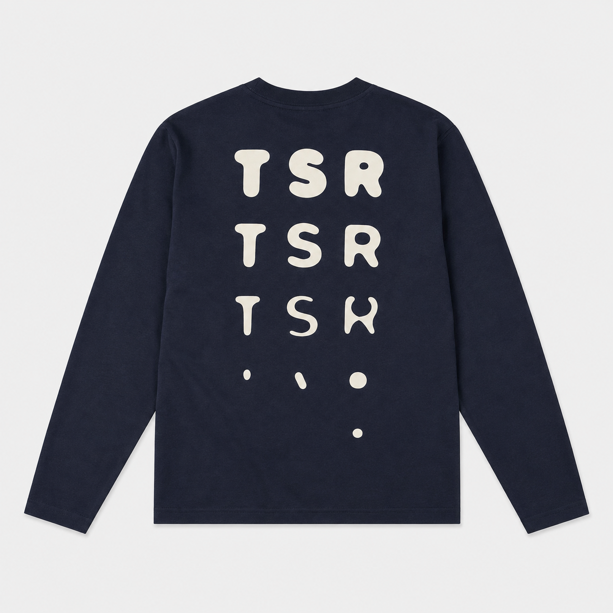 The Savage Report TSR Optic Longsleeve – Navy / Off White