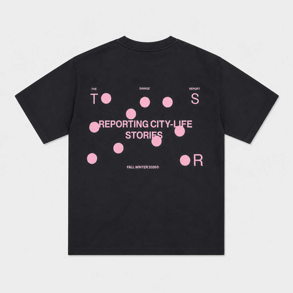 The Savage Report Hole Puncher Tee – Charcoal