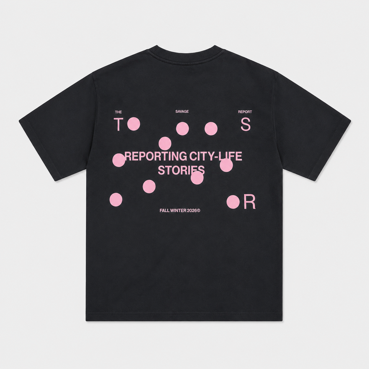 The Savage Report Hole Puncher Tee – Charcoal