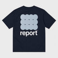 The Savage Report 12 Dots Tee – Navy