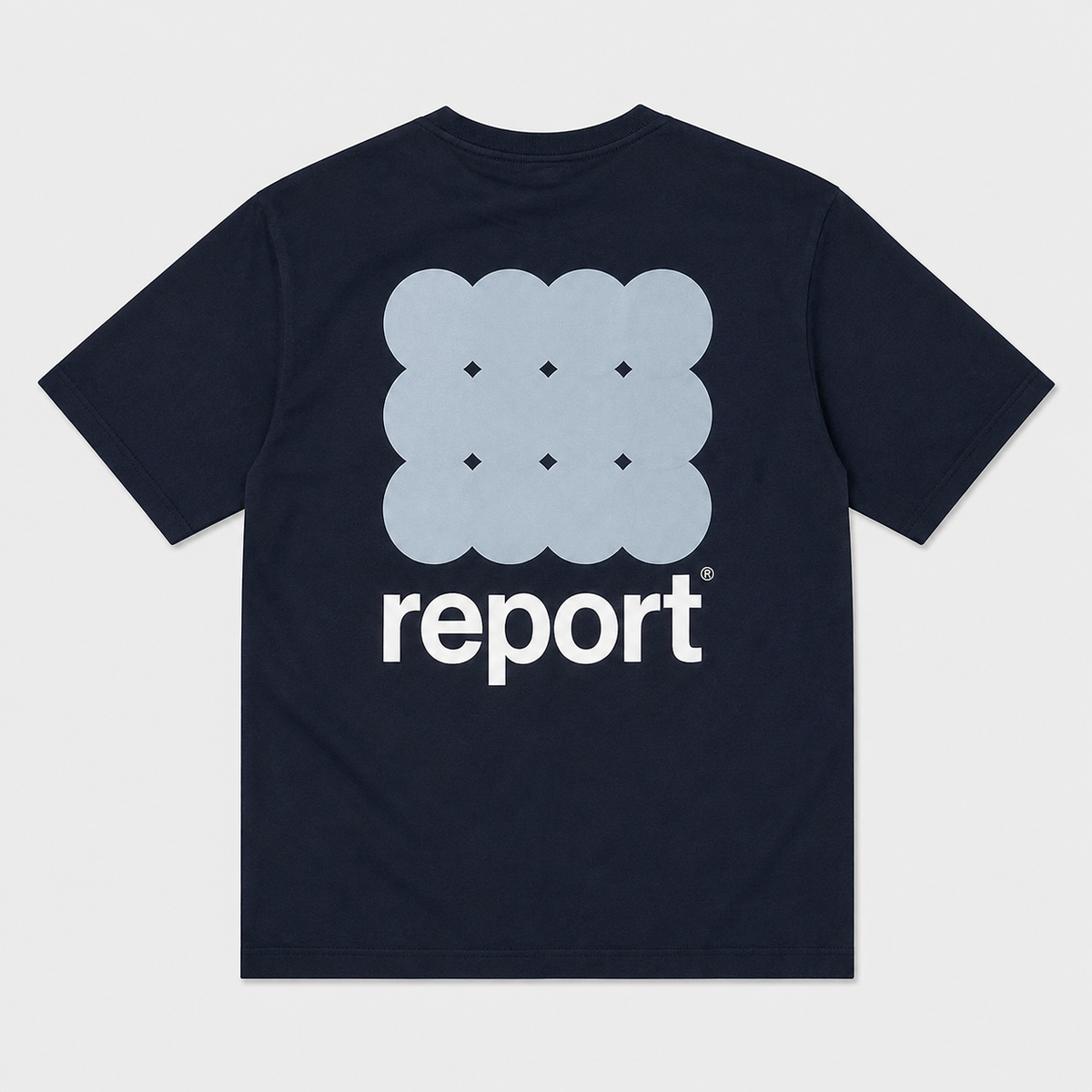 The Savage Report 12 Dots Tee – Navy