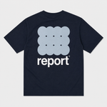 The Savage Report 12 Dots Tee – Navy