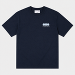 The Savage Report 12 Dots Tee – Navy