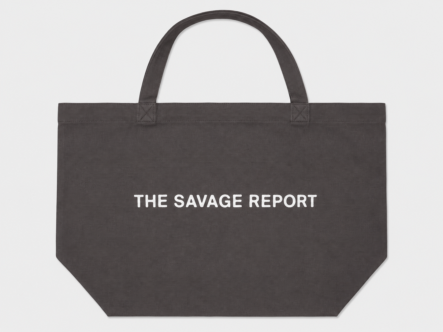 The Savage Report TSR Totebag – Brown / Grey
