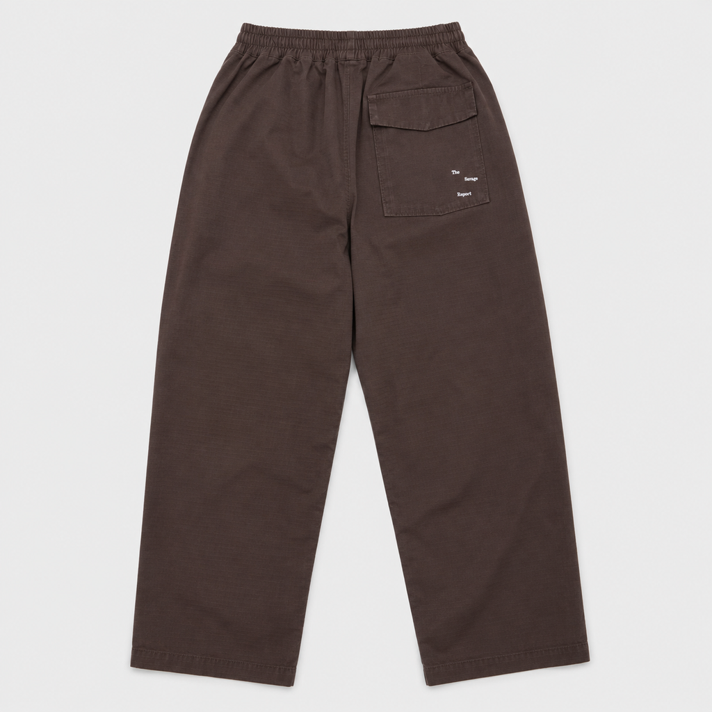 The Savage Report Ripstop Wave Pants – Brown