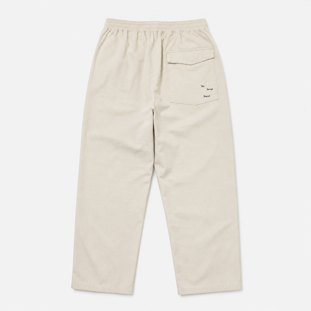 The Savage Report Ripstop Wave Pants – Bone White