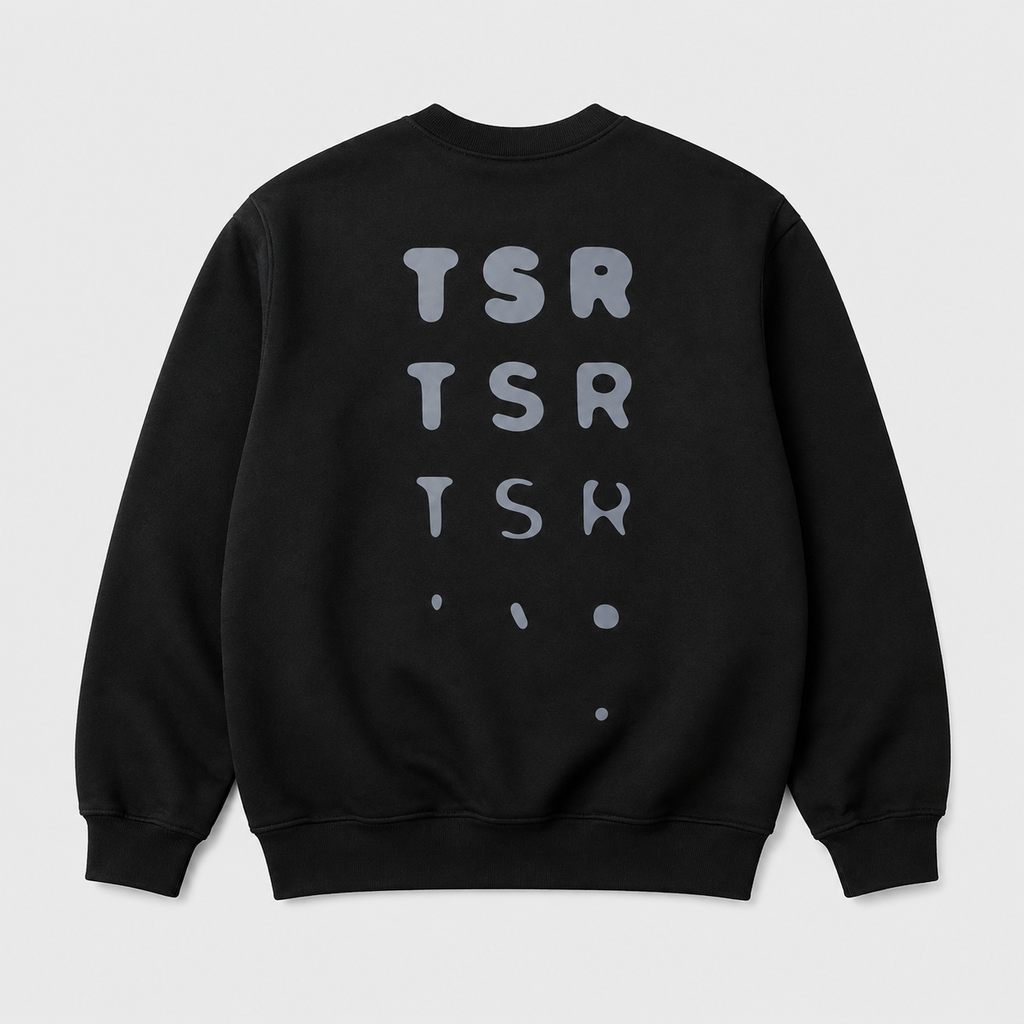 The Savage Report TSR Optic Sweater – Charcoal