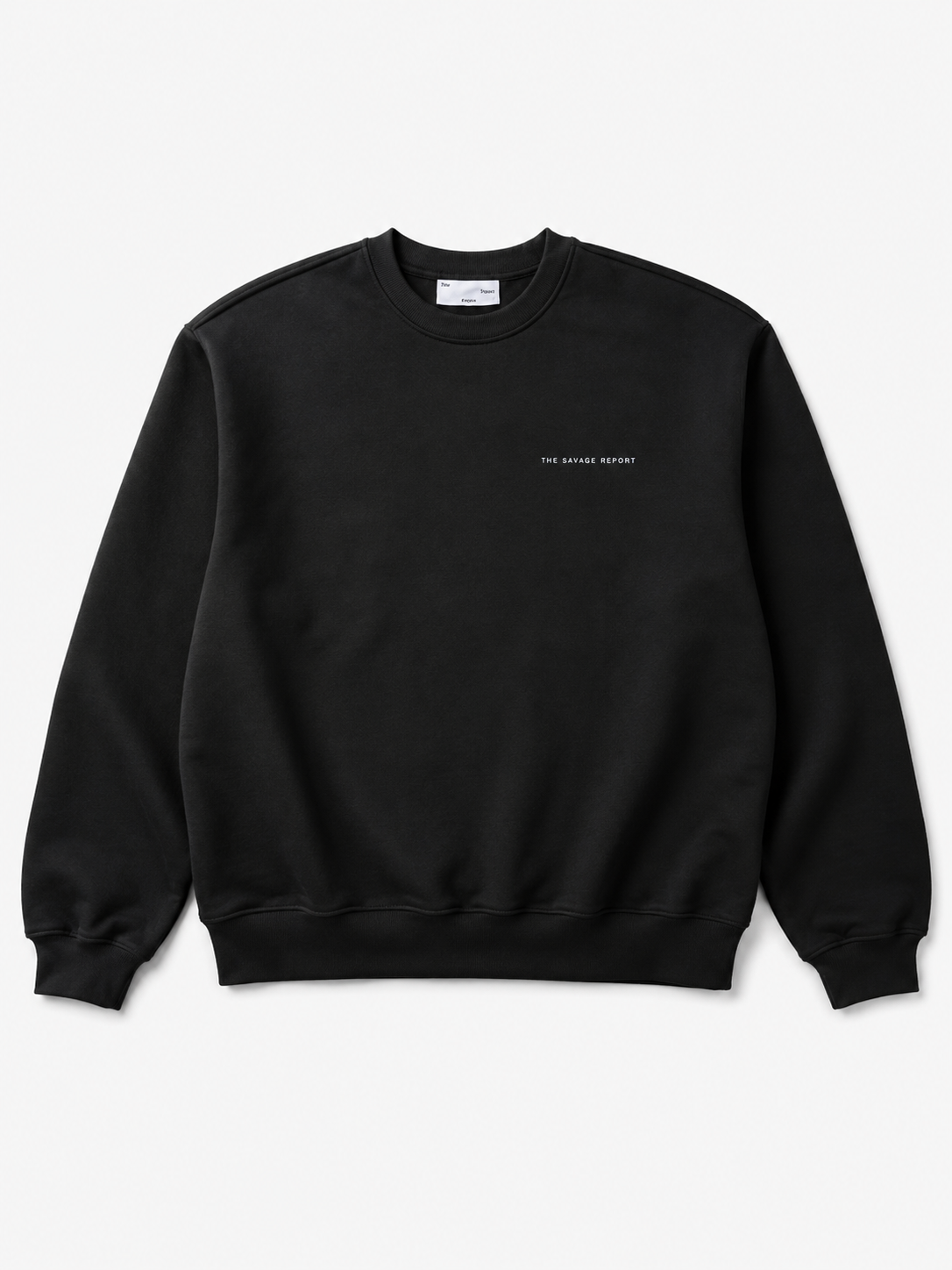 The Savage Report TSR Optic Sweater – Charcoal