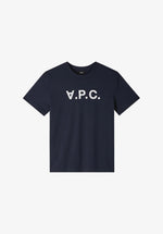 A.P.C. Standard Grand VPC T-Shirt – Dark Navy / Ecru
