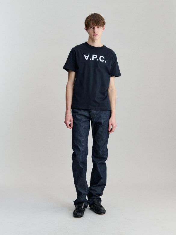 A.P.C. Standard Grand VPC T-Shirt – Dark Navy / Ecru