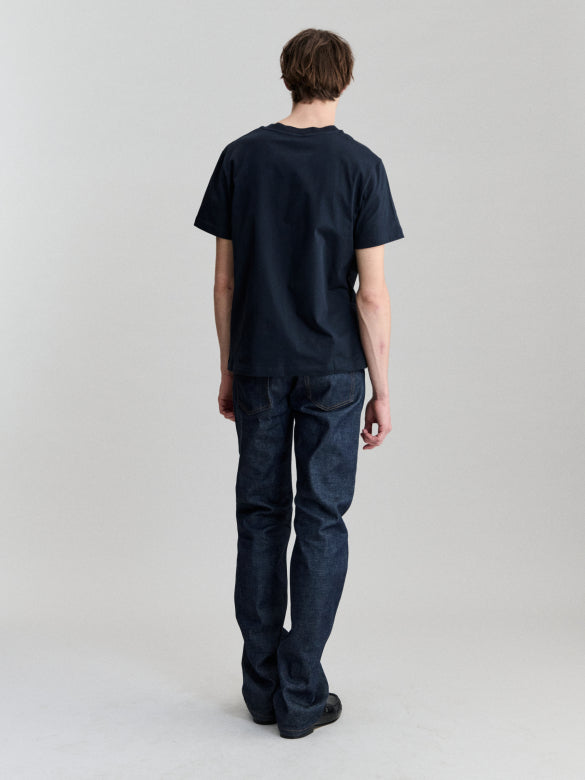 A.P.C. Standard Grand VPC T-Shirt – Dark Navy / Ecru