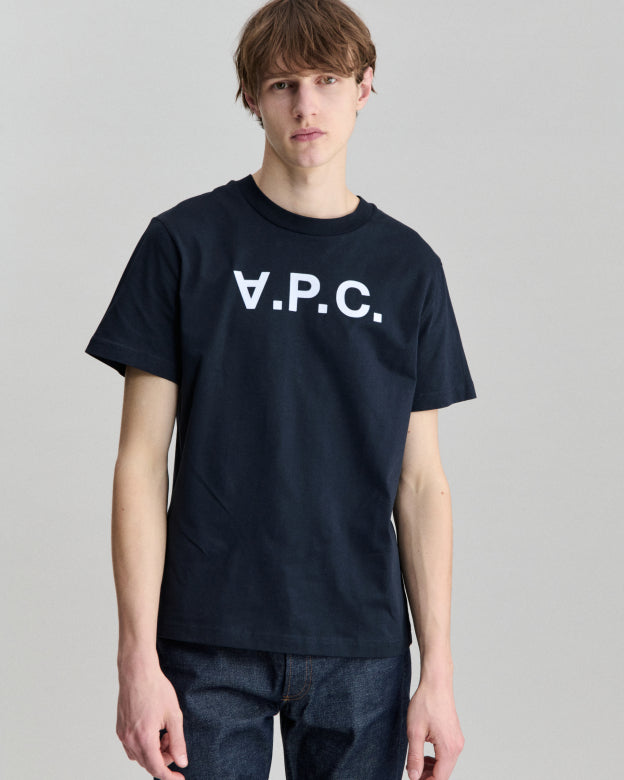 A.P.C. Standard Grand VPC T-Shirt – Dark Navy / Ecru