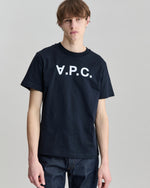 A.P.C. Standard Grand VPC T-Shirt – Dark Navy / Ecru