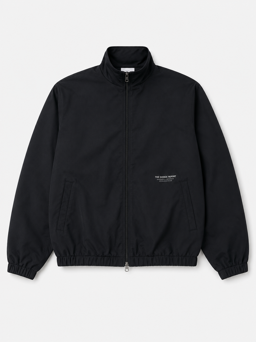 The Savage Report Ripstop Loose Jacket – Black