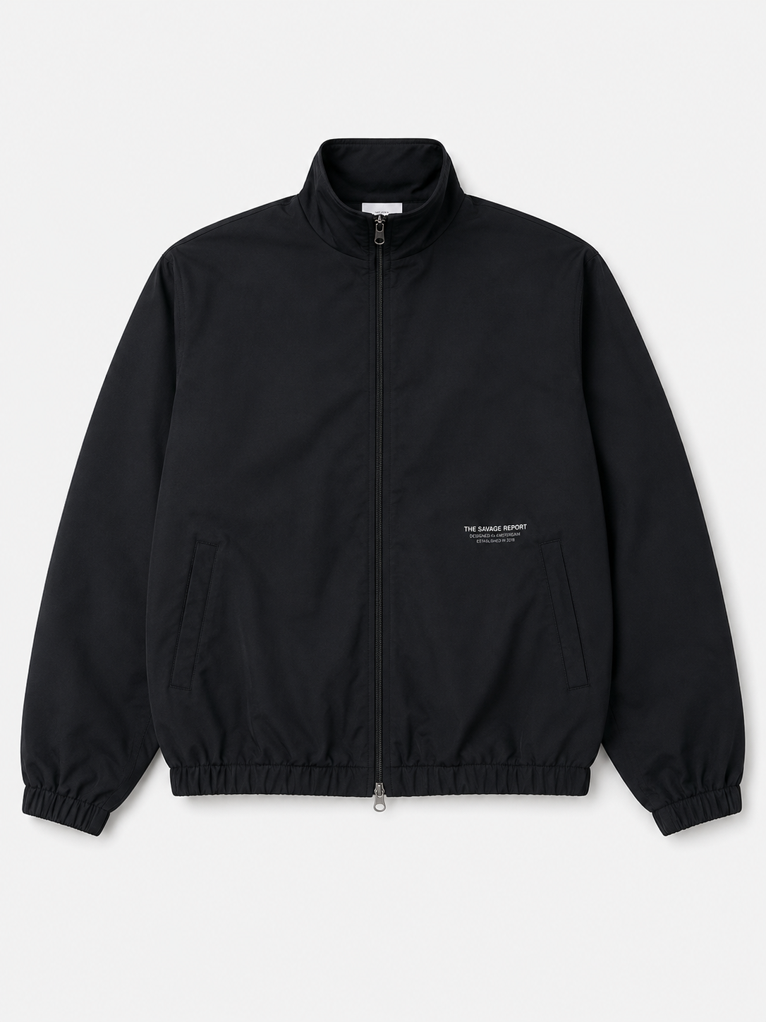 The Savage Report Ripstop Loose Jacket – Black