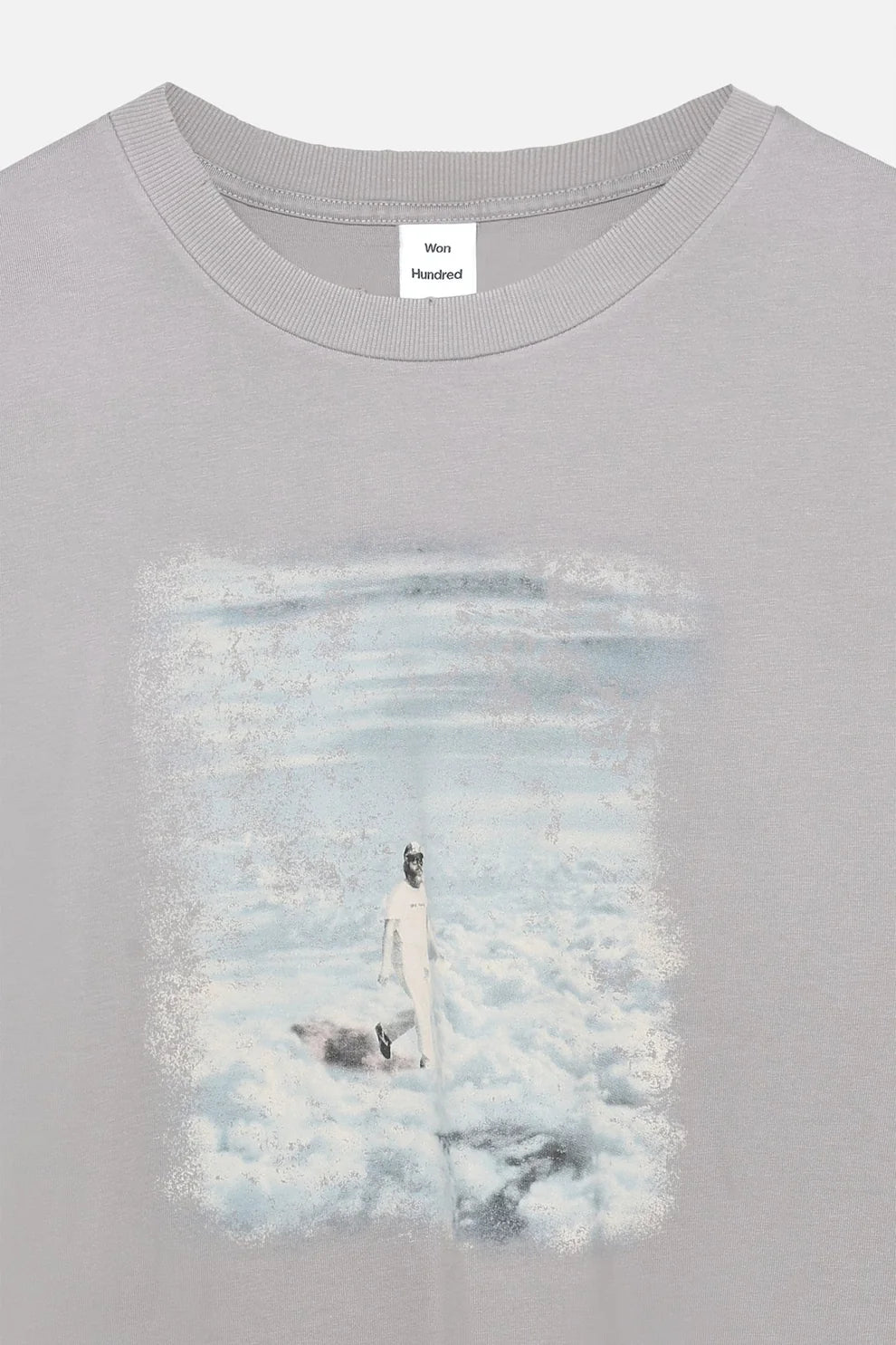 Won Hundred Houston Sky Walk T-Shirt Titanium Grey