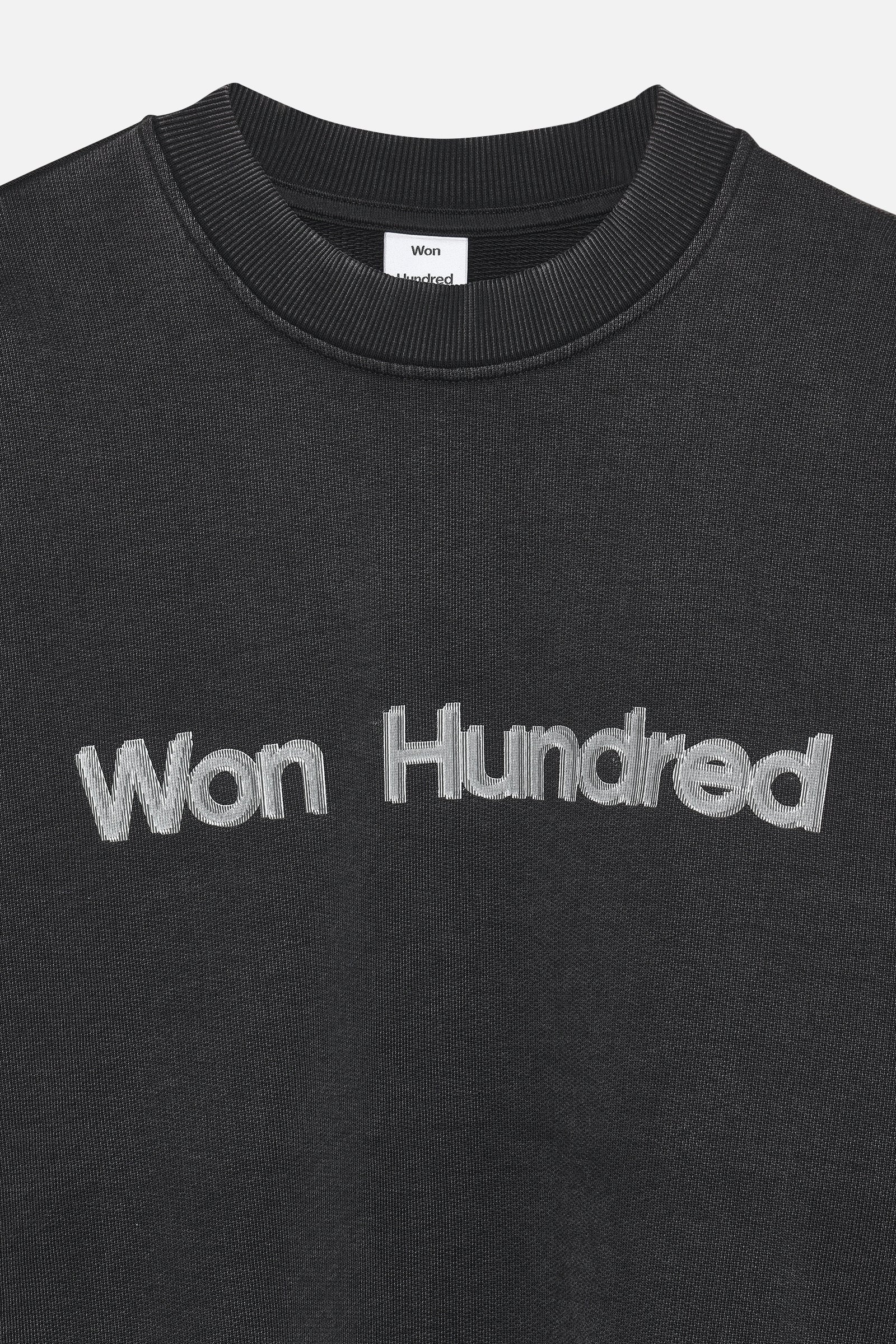 Won Hundred Jude Logo Flashes Sweater – Black