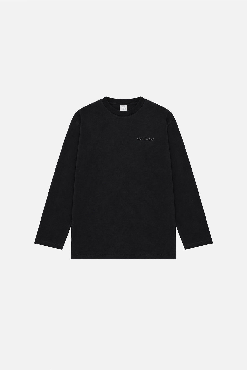 Won Hundred LA LS Italic Shirt – Black