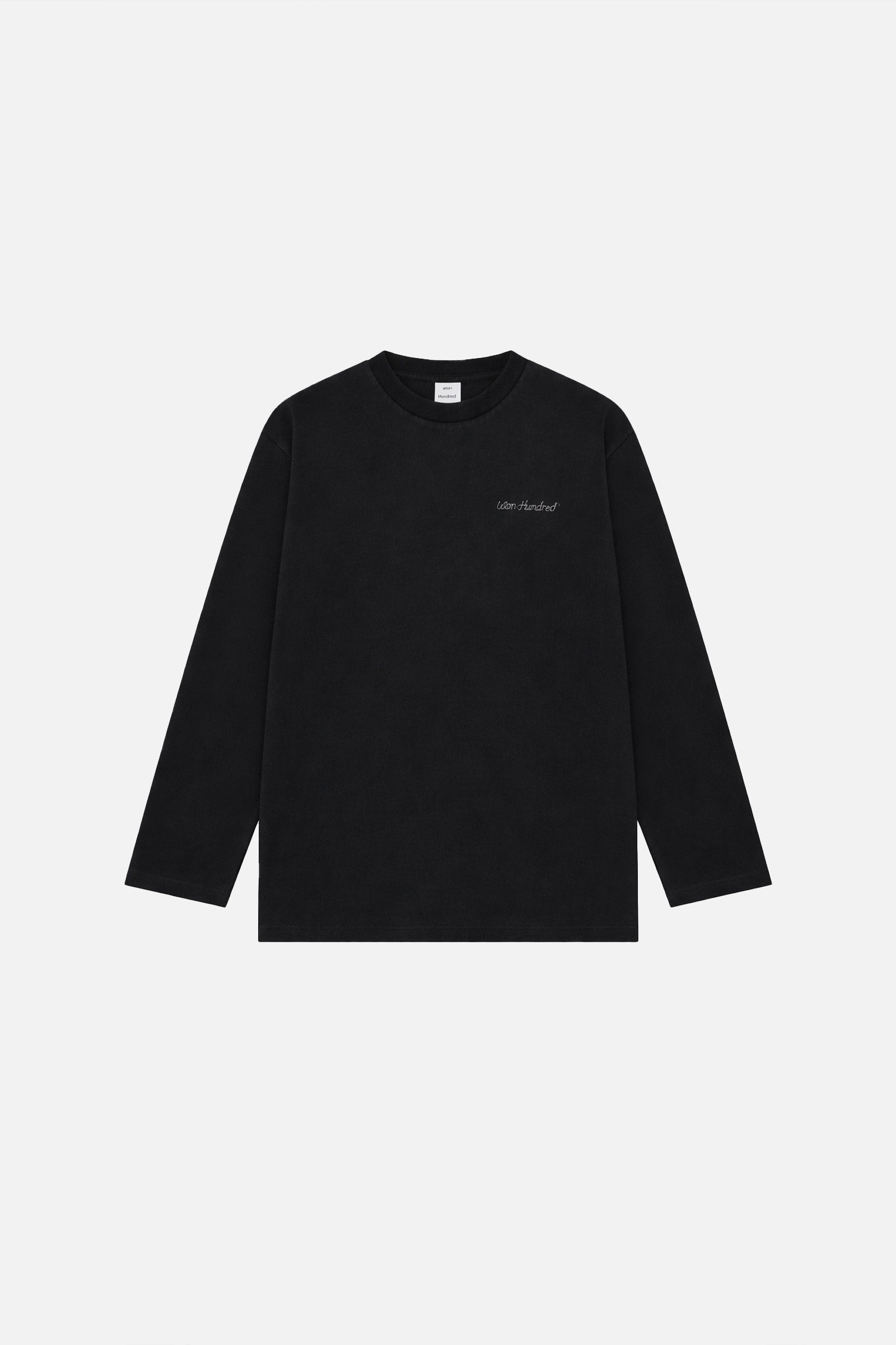 Won Hundred LA LS Italic Shirt – Black