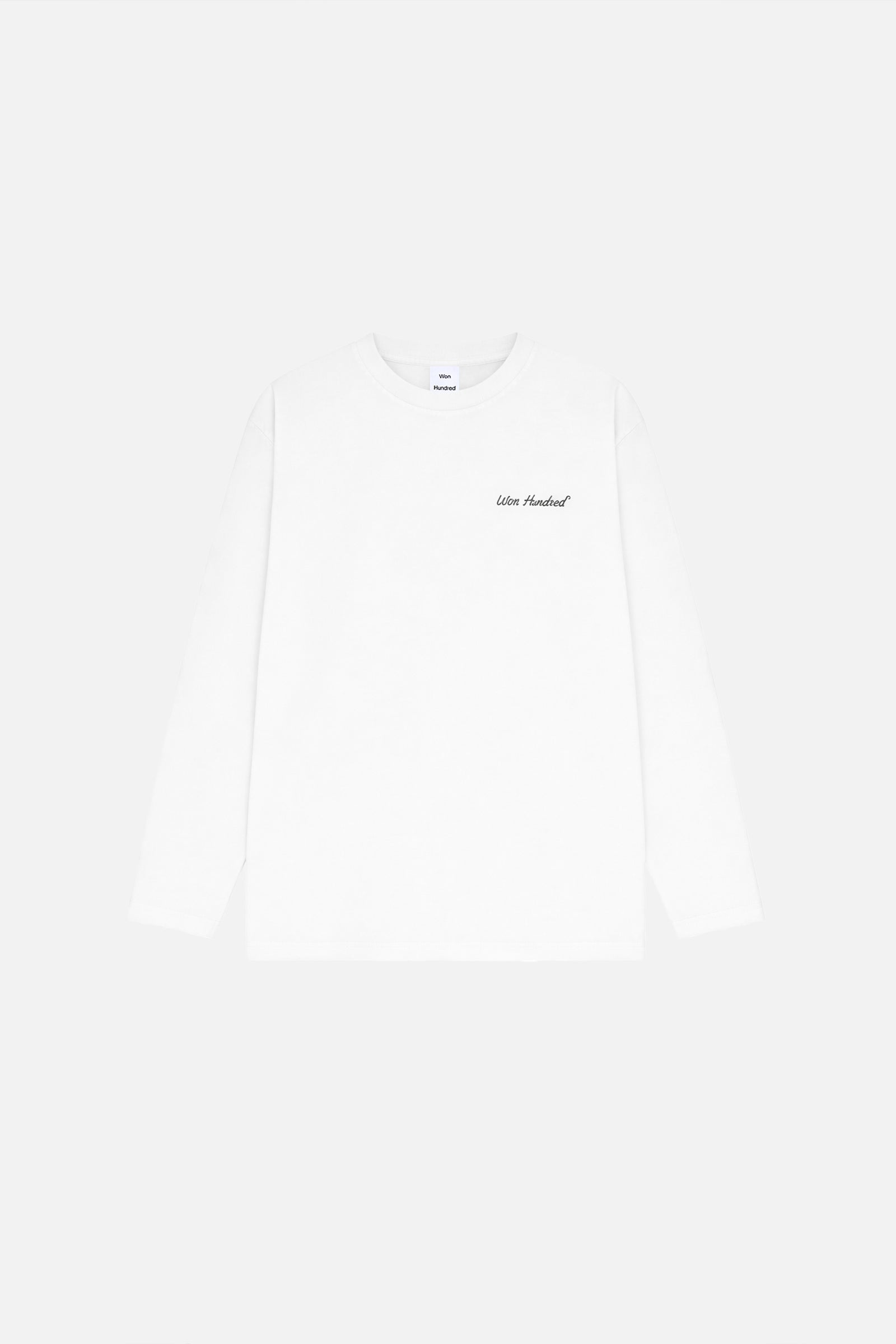 Won Hundred LA LS Italic Shirt – Bright White