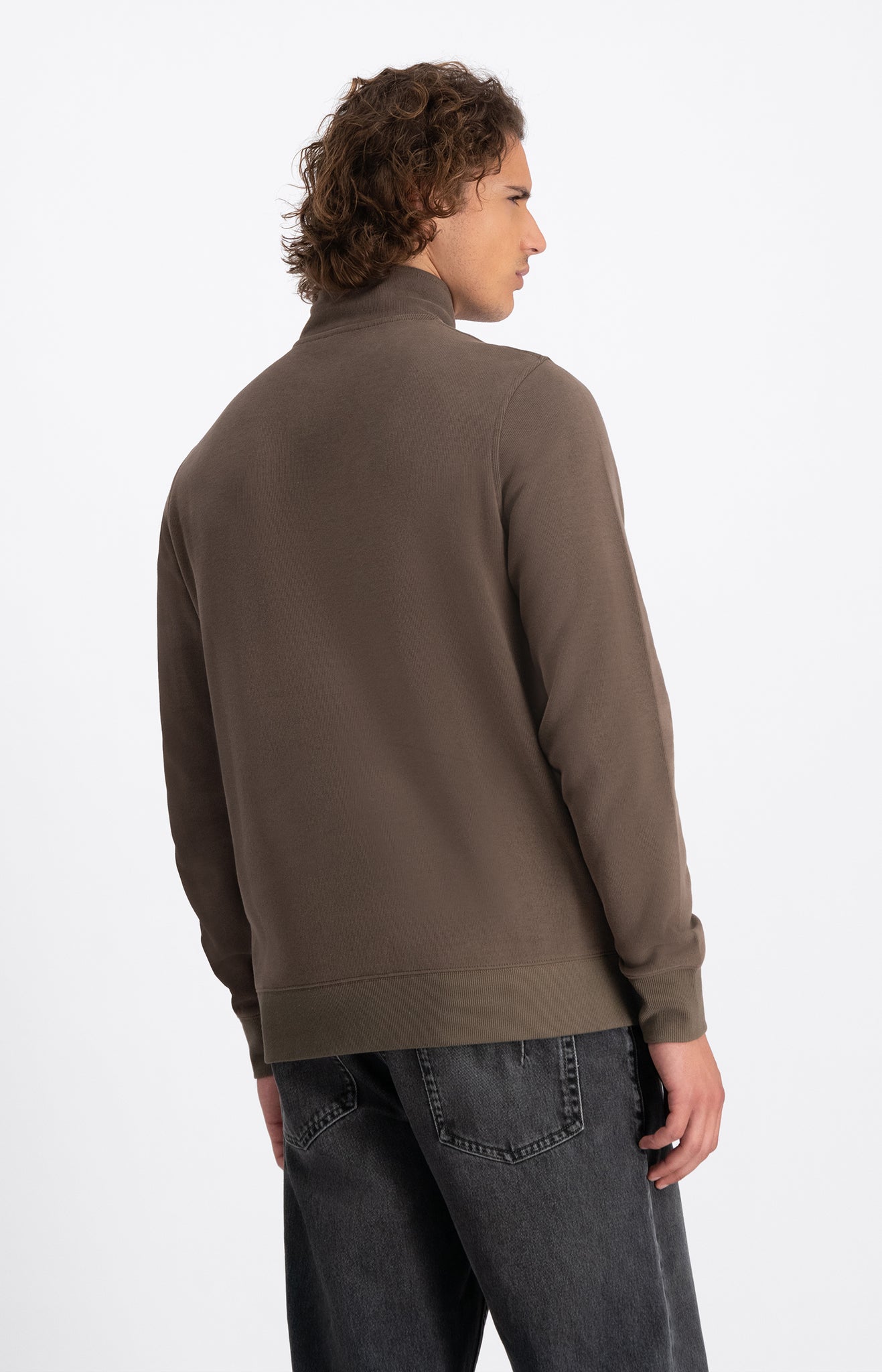 Law Of The Sea Mind Half zip Sweat - Canteen